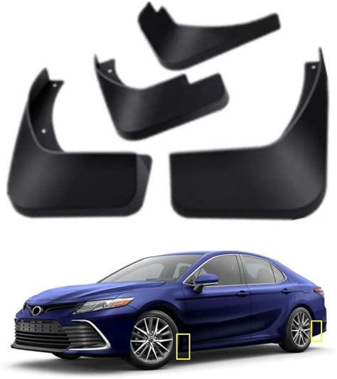 how are toyota camrys factory mud flaps